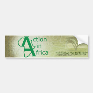 Autocollant De Voiture Action dans l'adhésif pour pare-chocs de l'Afriqu