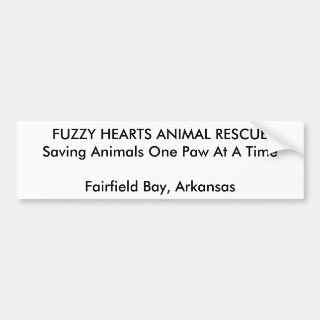 Autocollant De Voiture Adhésif pour pare-chocs (Devant)