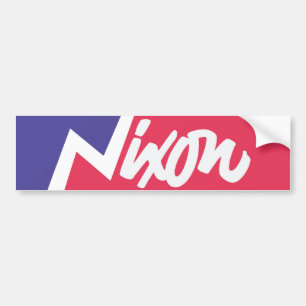 Autocollant De Voiture Adhésif pour pare-chocs 1968 de Richard Nixon de