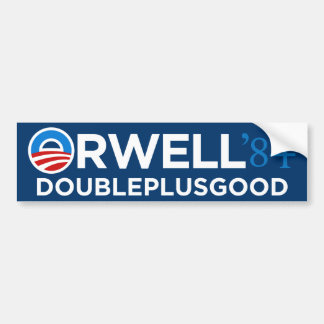 Autocollant De Voiture Adhésif pour pare-chocs 1984 d'Orwell