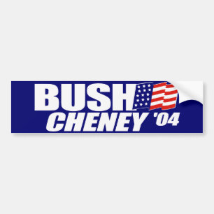 Autocollant De Voiture Adhésif pour pare-chocs 2004 de Bush Cheney
