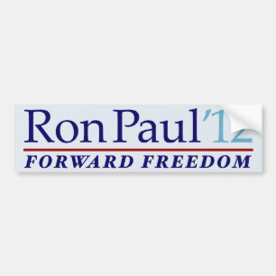 Autocollant De Voiture Adhésif pour pare-chocs 2012 de Ron Paul