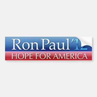Autocollant De Voiture Adhésif pour pare-chocs 2012 de Ron Paul
