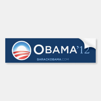 Autocollant De Voiture Adhésif pour pare-chocs 2012 d'Obama