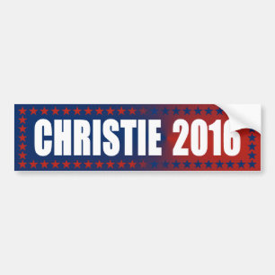 Autocollant De Voiture Adhésif pour pare-chocs 2016 de Chris Christie