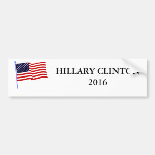 Autocollant De Voiture Adhésif pour pare-chocs 2016 de Hillary Clinton