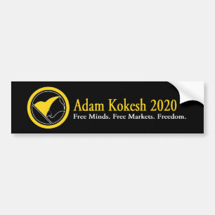 Autocollant De Voiture Adhésif pour pare-chocs 2020 d'Adam Kokesh