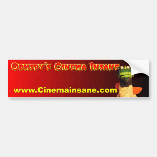 Autocollant De Voiture Adhésif pour pare-chocs aliéné du cinéma d'Orm