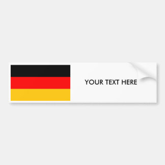 Autocollant De Voiture Adhésif pour pare-chocs ALLEMAND de DRAPEAU