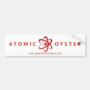 Autocollant De Voiture Adhésif pour pare-chocs atomique d'huître (logo