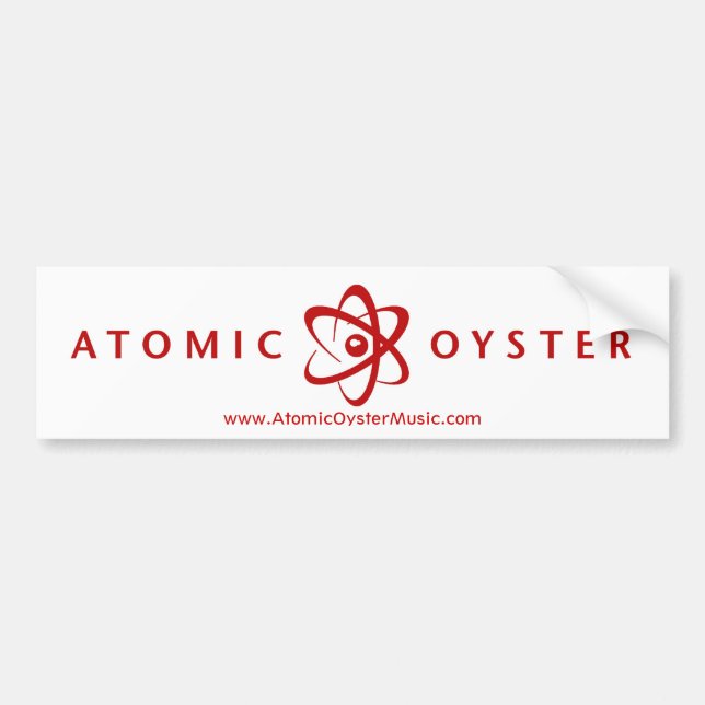 Autocollant De Voiture Adhésif pour pare-chocs atomique d'huître (logo (Devant)
