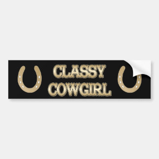 Autocollant De Voiture ADHÉSIF POUR PARE-CHOCS chic de cow-girl