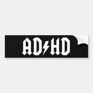 Autocollant De Voiture Adhésif pour pare-chocs d'AD/HD/autocollant de ca