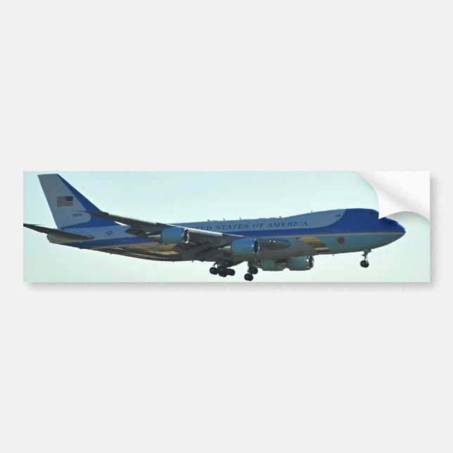 Autocollant De Voiture Adhésif pour pare-chocs d'Air Force One (Devant)