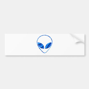 Autocollant De Voiture Adhésif pour pare-chocs d'alien de Roswell