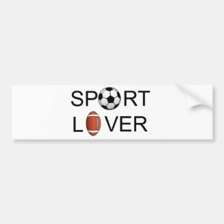 Autocollant De Voiture Adhésif pour pare-chocs d'amant de sport