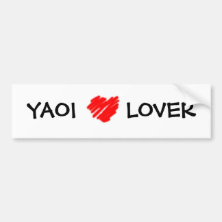 Autocollant De Voiture Adhésif pour pare-chocs d'AMANT de YAOI
