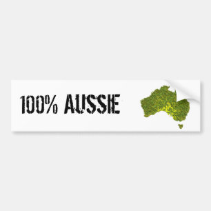 Autocollant De Voiture Adhésif pour pare-chocs d'Australien de 100%