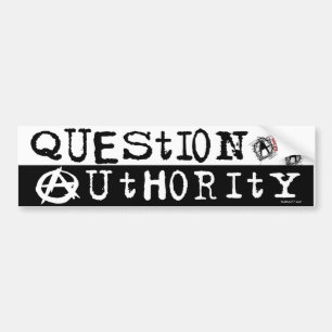 Autocollant De Voiture Adhésif pour pare-chocs d'autorité de question