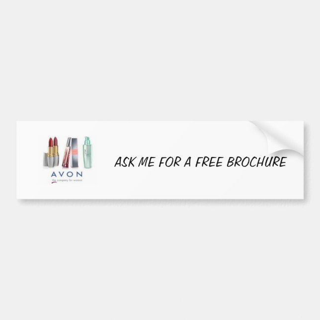 Autocollant De Voiture Adhésif pour pare-chocs d'Avon (Devant)