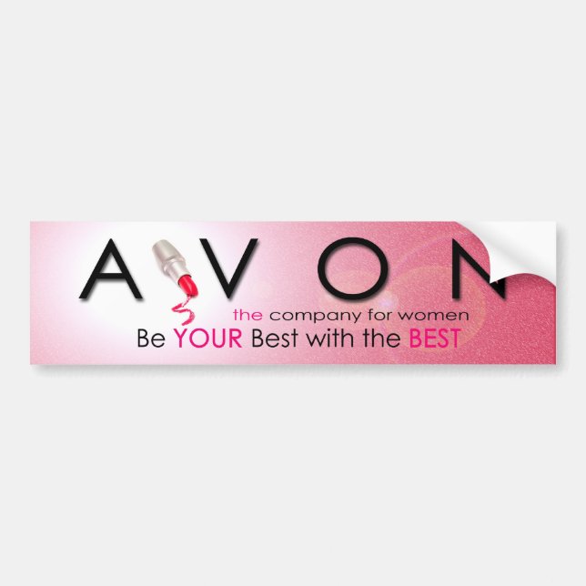 Autocollant De Voiture Adhésif pour pare-chocs d'Avon (Devant)