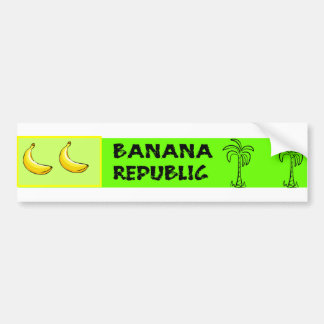 Autocollant De Voiture Adhésif pour pare-chocs de Banana Republic