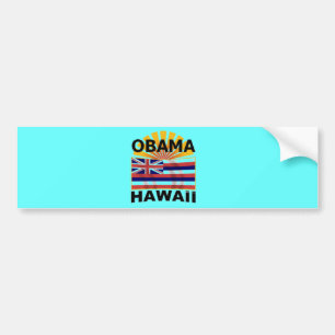Autocollant De Voiture Adhésif pour pare-chocs de Barack Obama Hawaï