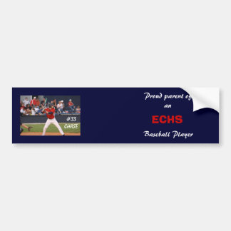 Autocollant De Voiture Adhésif pour pare-chocs de base-ball d'ECHS