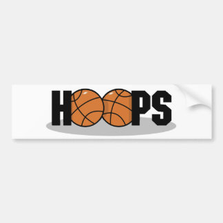 Autocollant De Voiture Adhésif pour pare-chocs de basket-ball de cercles