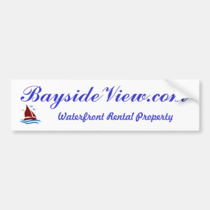 Autocollant De Voiture adhésif pour pare-chocs de BaysideView.com