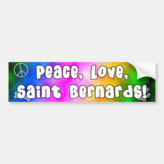 Autocollant De Voiture Adhésif pour pare-chocs de Bernards de saint
