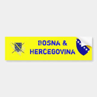 Autocollant De Voiture Adhésif pour pare-chocs de BiH