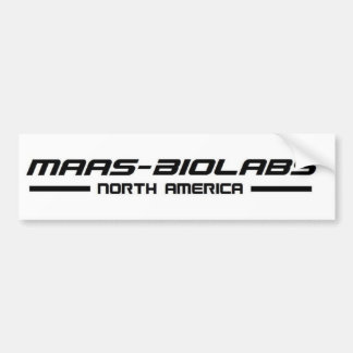 Autocollant De Voiture Adhésif pour pare-chocs de Biolabs de Maas