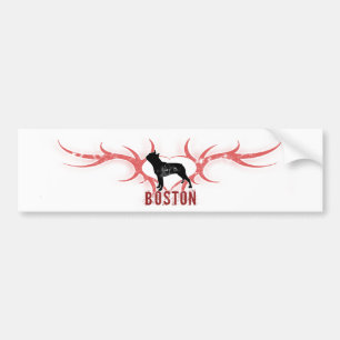 Autocollant De Voiture Adhésif pour pare-chocs de Boston Terrier