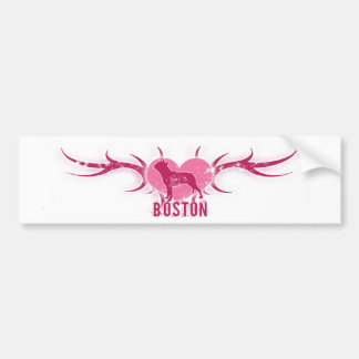 Autocollant De Voiture Adhésif pour pare-chocs de Boston Terrier