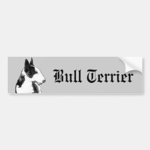 Autocollant De Voiture Adhésif pour pare-chocs de bull-terrier