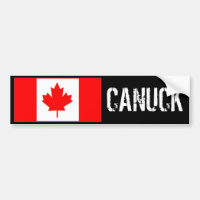 Adhésif pour pare-chocs de Canuck