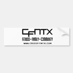 Autocollant De Voiture Adhésif pour pare-chocs de CFNTX - blanc