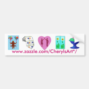 Autocollant De Voiture Adhésif pour pare-chocs de CherylsArt*