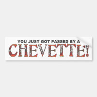 Adhésif pour pare-chocs de Chevette