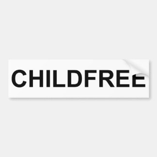 Autocollant De Voiture Adhésif pour pare-chocs de Childfree