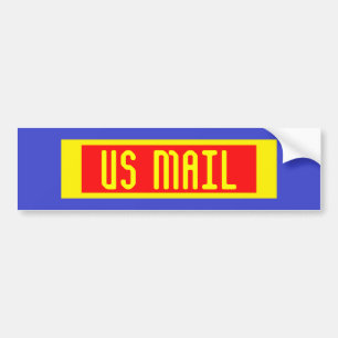 Autocollant De Voiture Adhésif pour pare-chocs de COURRIER des USA