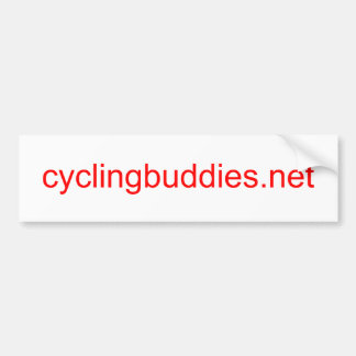 Autocollant De Voiture Adhésif pour pare-chocs de CyclingBuddies