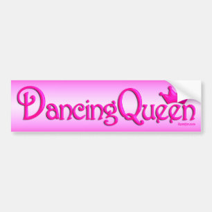 Autocollant De Voiture Adhésif pour pare-chocs de Dancing Queen