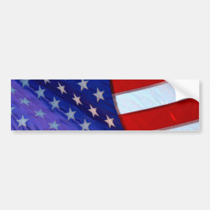 Autocollant De Voiture Adhésif pour pare-chocs de drapeau américain