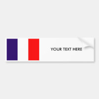 Adhésif pour pare-chocs de DRAPEAU de la FRANCE