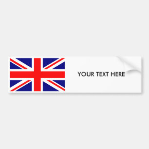 Autocollant De Voiture Adhésif pour pare-chocs de DRAPEAU de l'ANGLETERRE