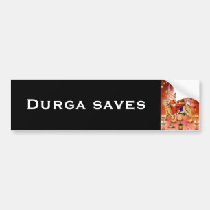 Autocollant De Voiture Adhésif pour pare-chocs de Durga - version 1