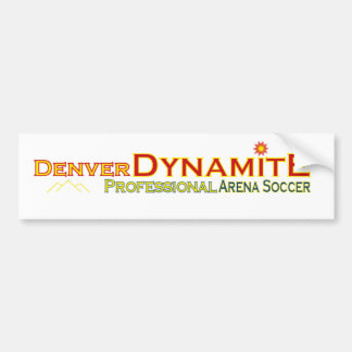 Autocollant De Voiture Adhésif pour pare-chocs de dynamite de Denver