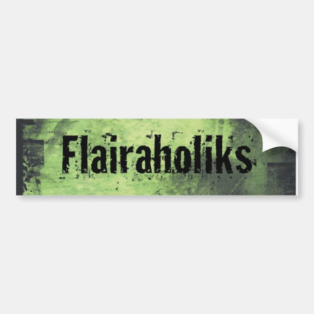 Autocollant De Voiture Adhésif pour pare-chocs de Flairaholiks (Devant)